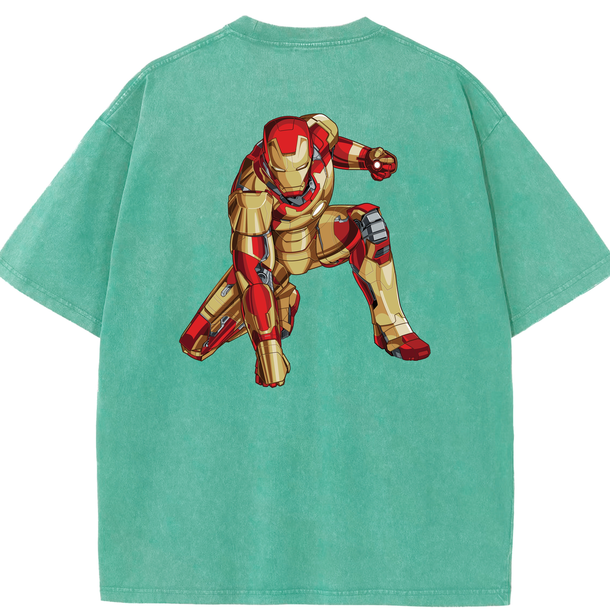 （画像用） アベンジャーズ The Avengers 綿100% ヴィンテージ風 半袖Tシャツ（背面プリント）